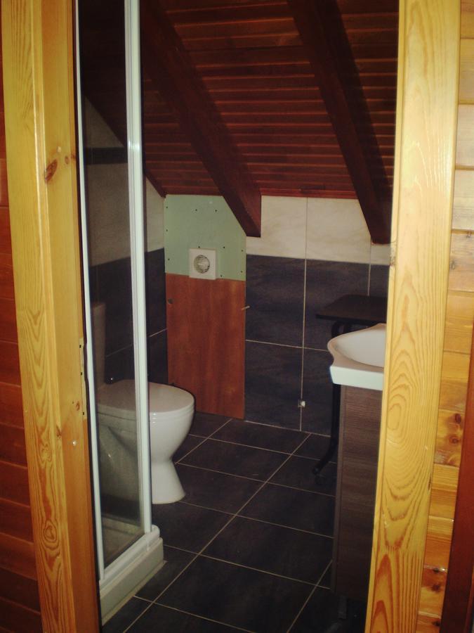 Agros Timber Log House Villa ภายนอก รูปภาพ