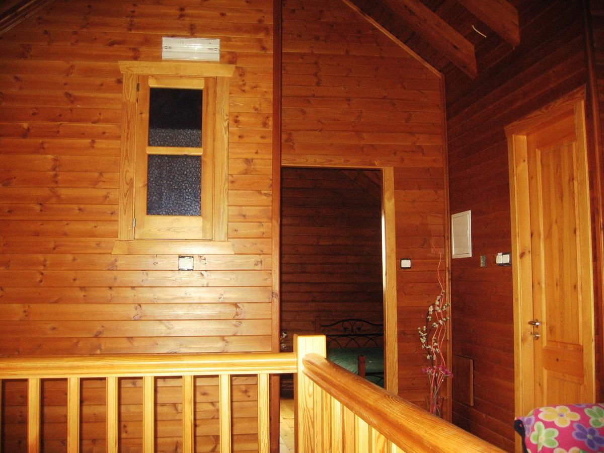 Agros Timber Log House Villa ภายนอก รูปภาพ