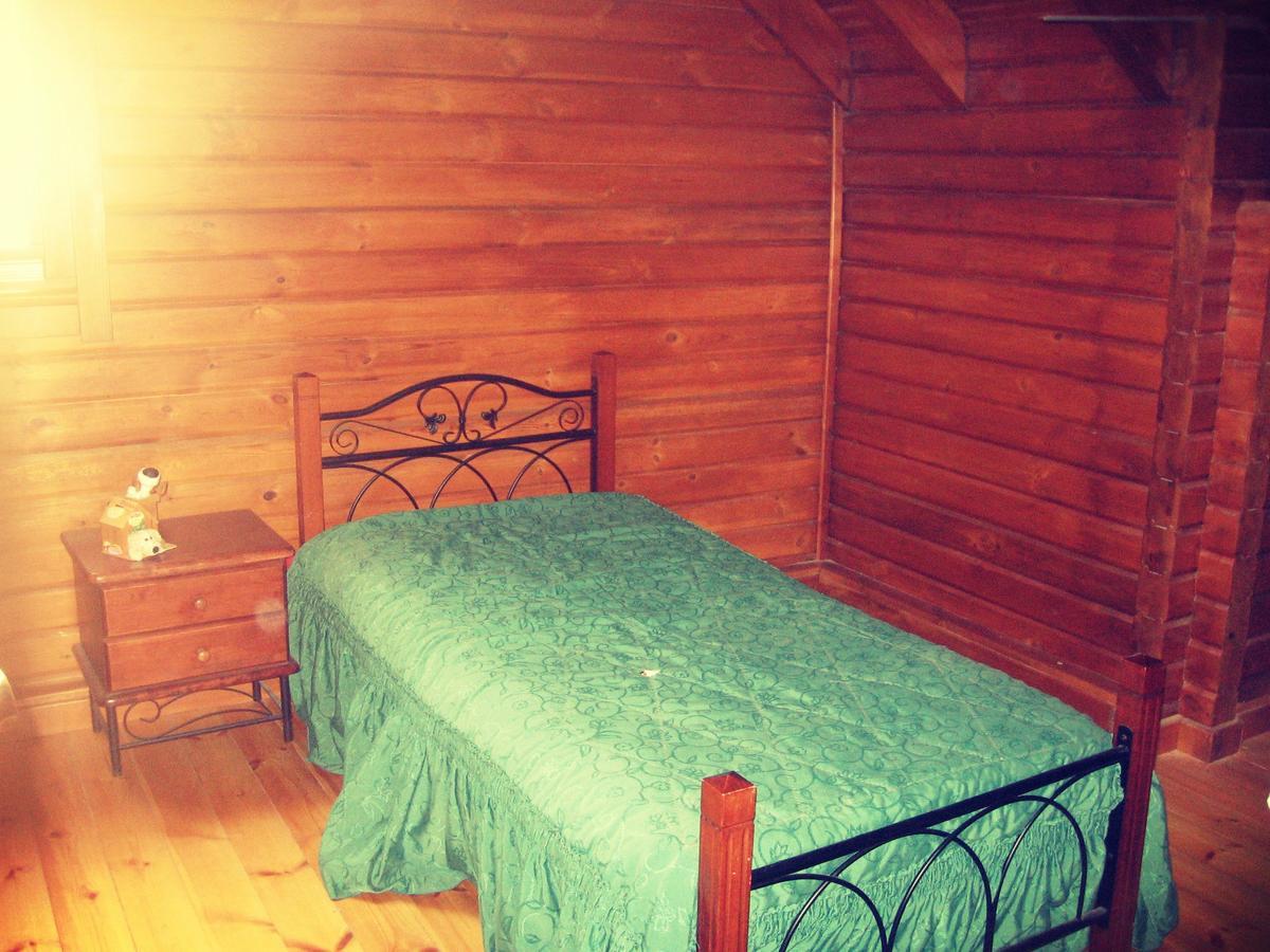 Agros Timber Log House Villa ภายนอก รูปภาพ