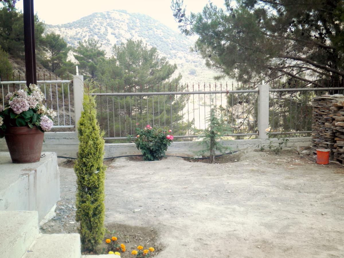 Agros Timber Log House Villa ภายนอก รูปภาพ